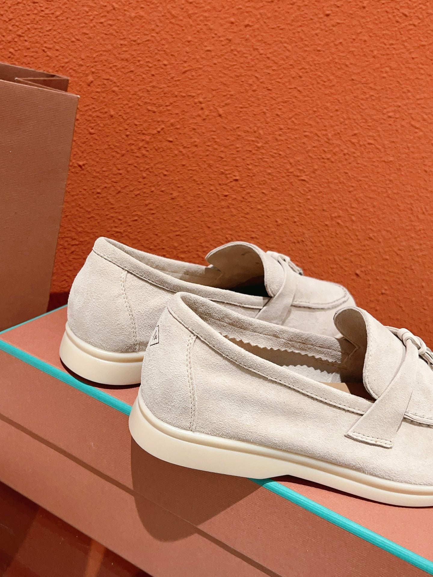 Loro Piana Summer Charms Walk Loafer, Pearl