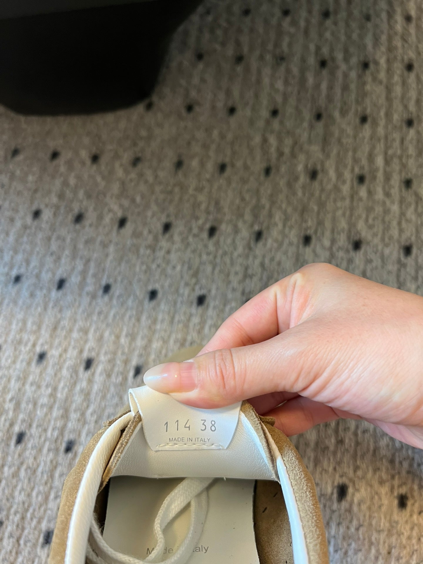 Miu Miu Plume Suede Sneakers, Sand Beige