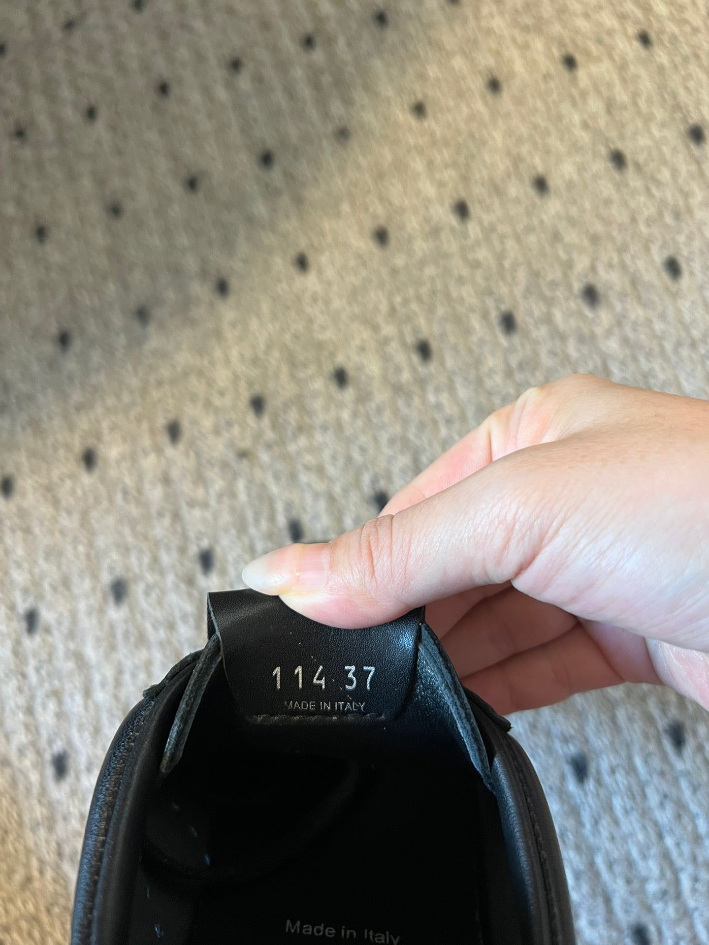 Miu Miu Plume leather Sneakers, Black