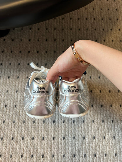 New Balance X Miu Miu 530 SL leather Sneakers, Silver