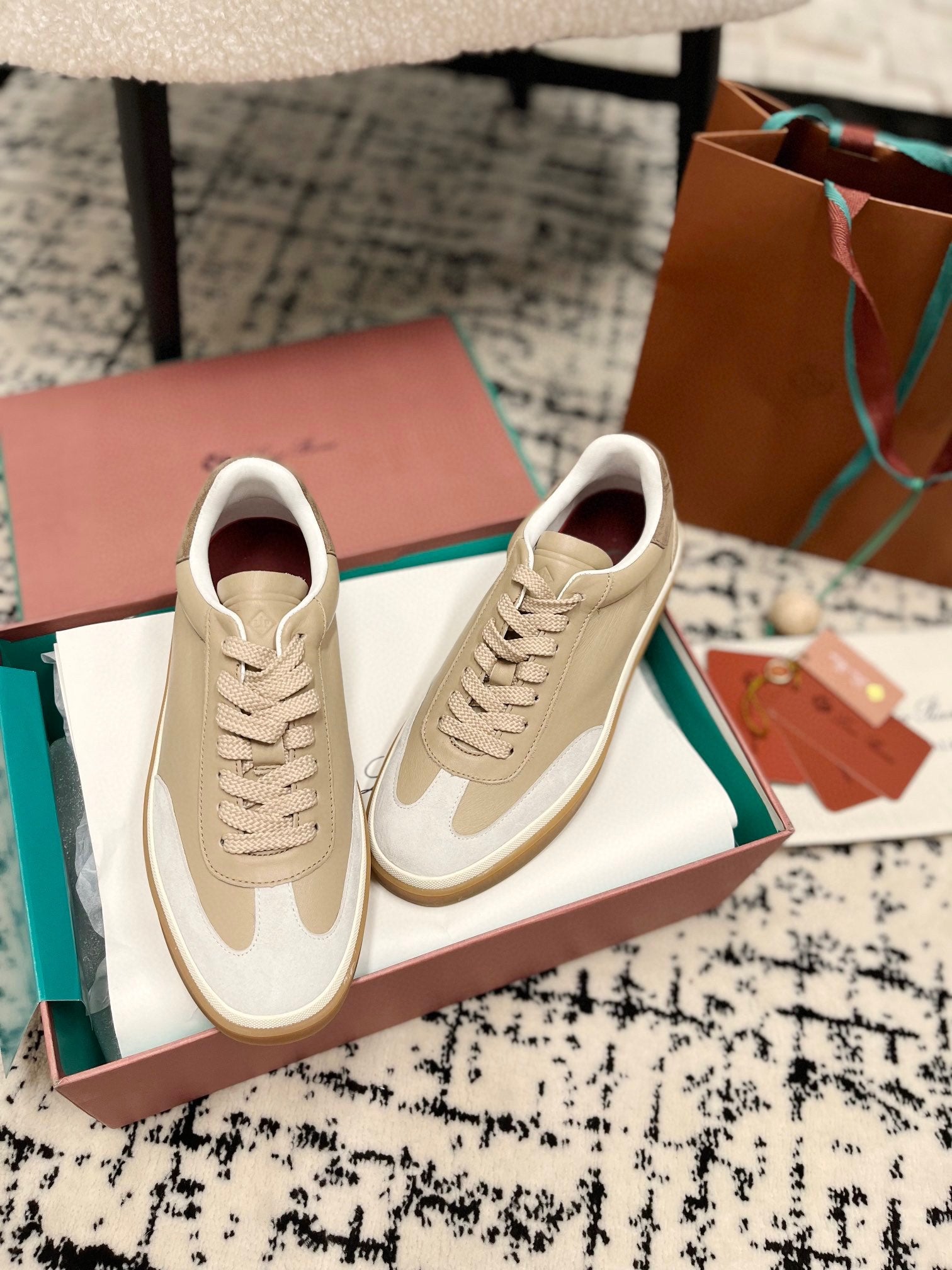 Loro Piana
Tennis Walk trainers, Light Brown