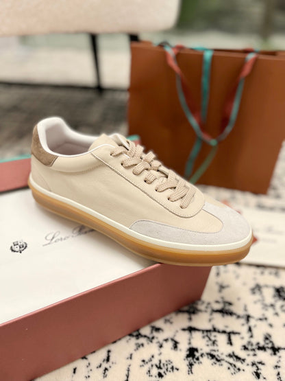 Loro Piana
Tennis Walk trainers, Milk