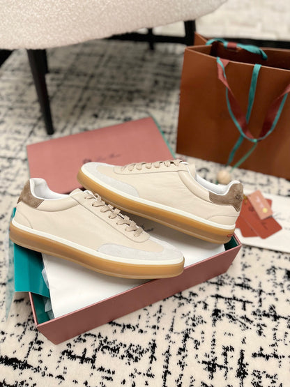 Loro Piana
Tennis Walk trainers, Milk