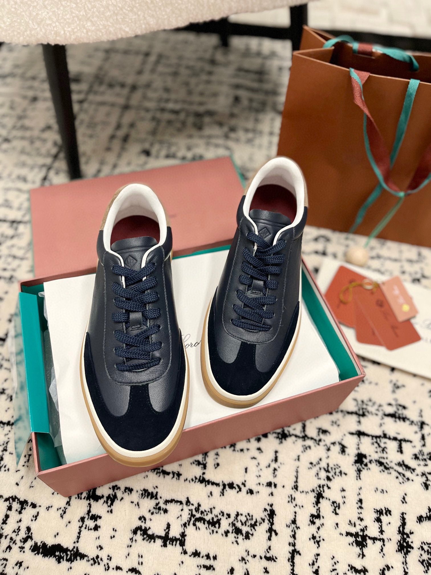 Loro Piana
Tennis Walk trainers, Black