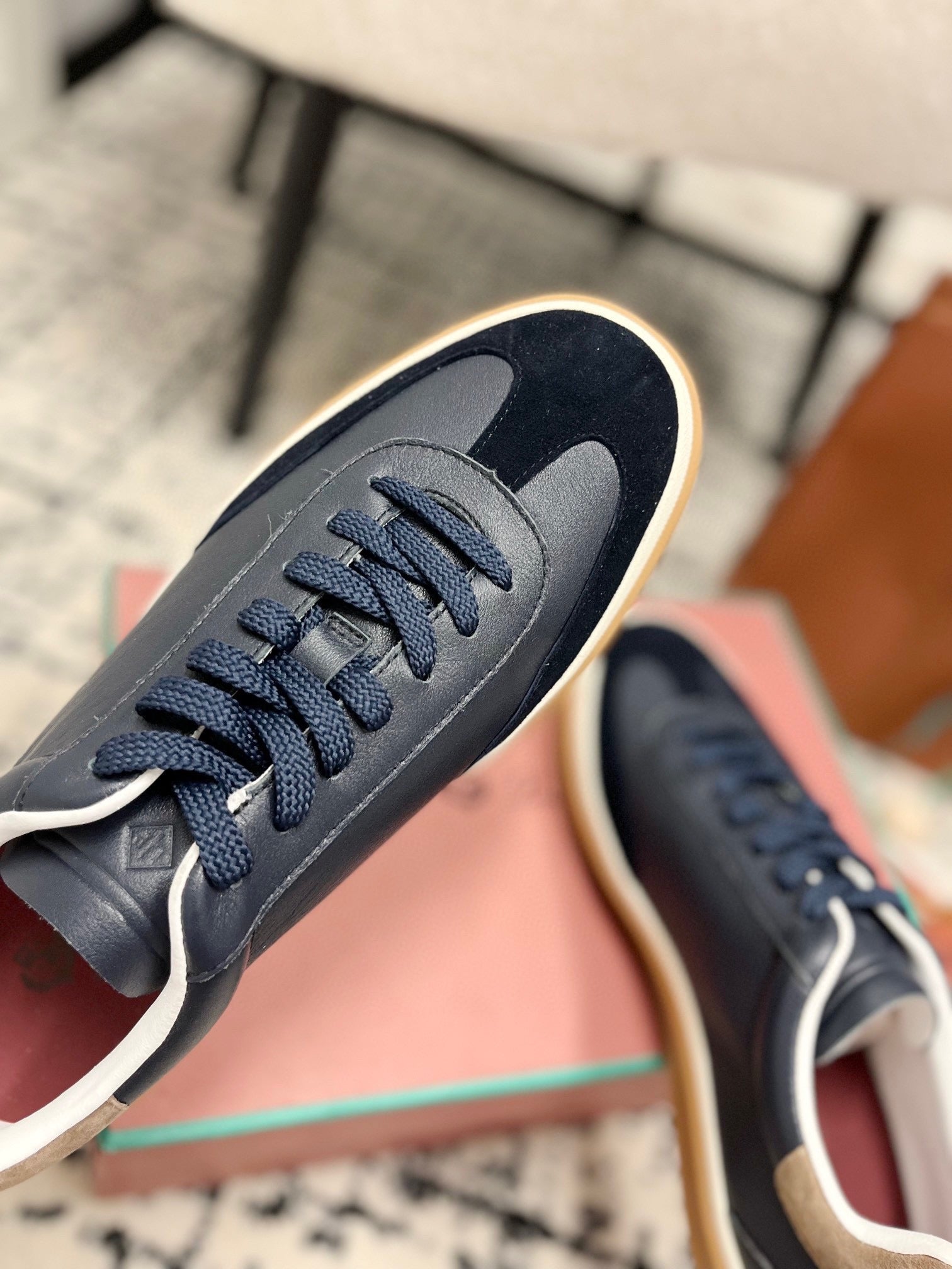 Loro Piana
Tennis Walk trainers, Black