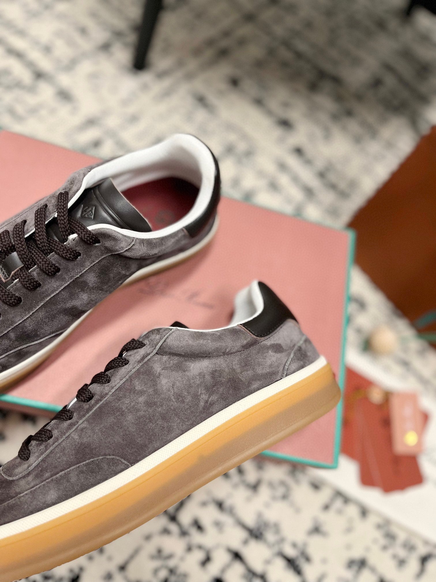 Loro Piana
Tennis Walk trainers, Suede