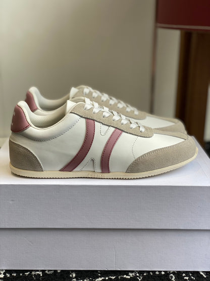 CELINE JOGGER LOW LACE-UP SNEAKER, White