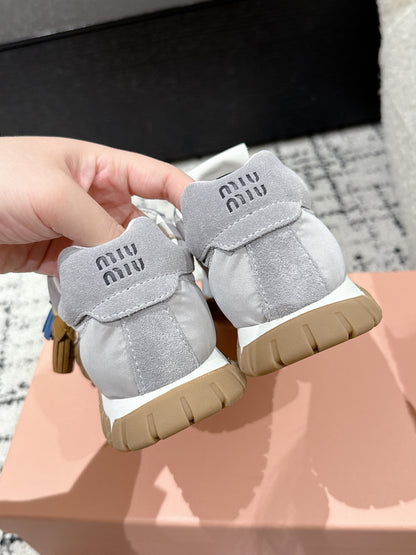 Miu Miu Tyre Trainer, Grey