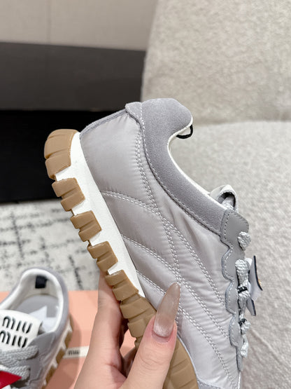 Miu Miu Tyre Trainer, Grey