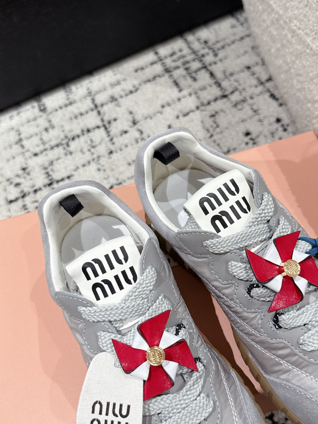 Miu Miu Tyre Trainer, Grey