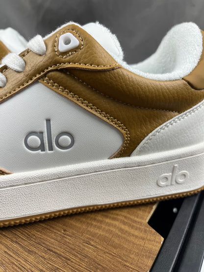 ALO Recovery Mode Sneaker, Gravel/White