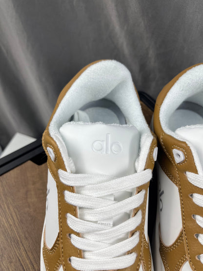 ALO Recovery Mode Sneaker, Gravel/White