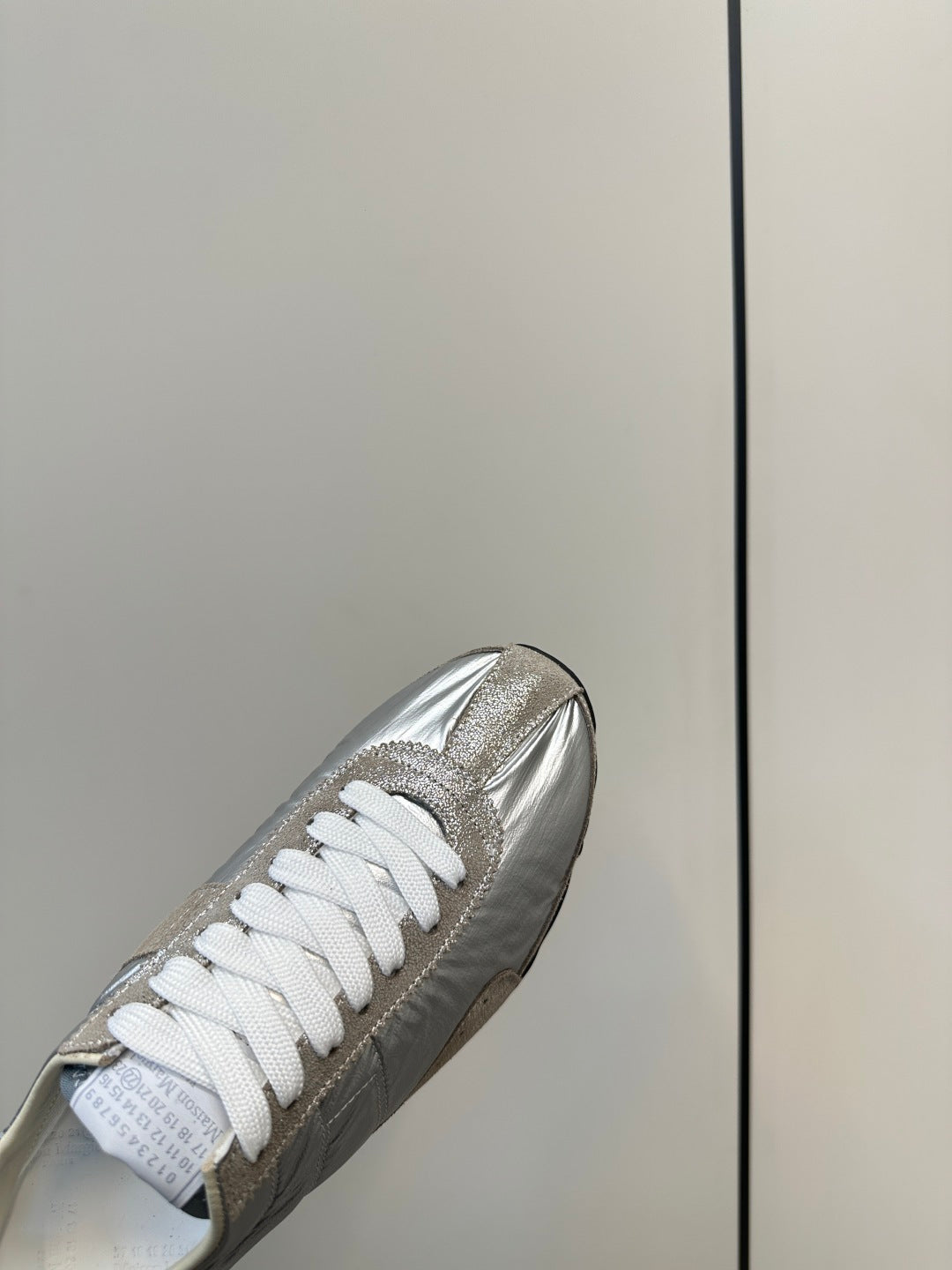 Maison Margiela Sprinters Sneakers, Silver