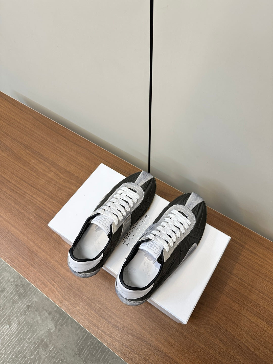 Maison Margiela Sprinters Sneakers, Black