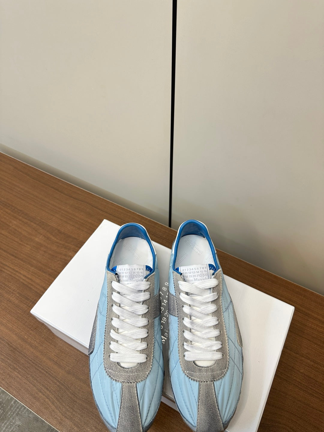 Maison Margiela Sprinters Sneakers, Sky Blue